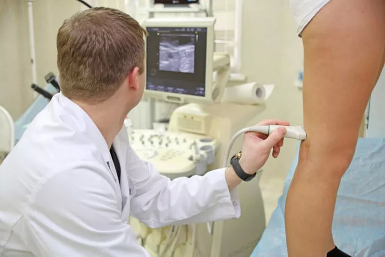 The patient is asked for a diagnostic examination